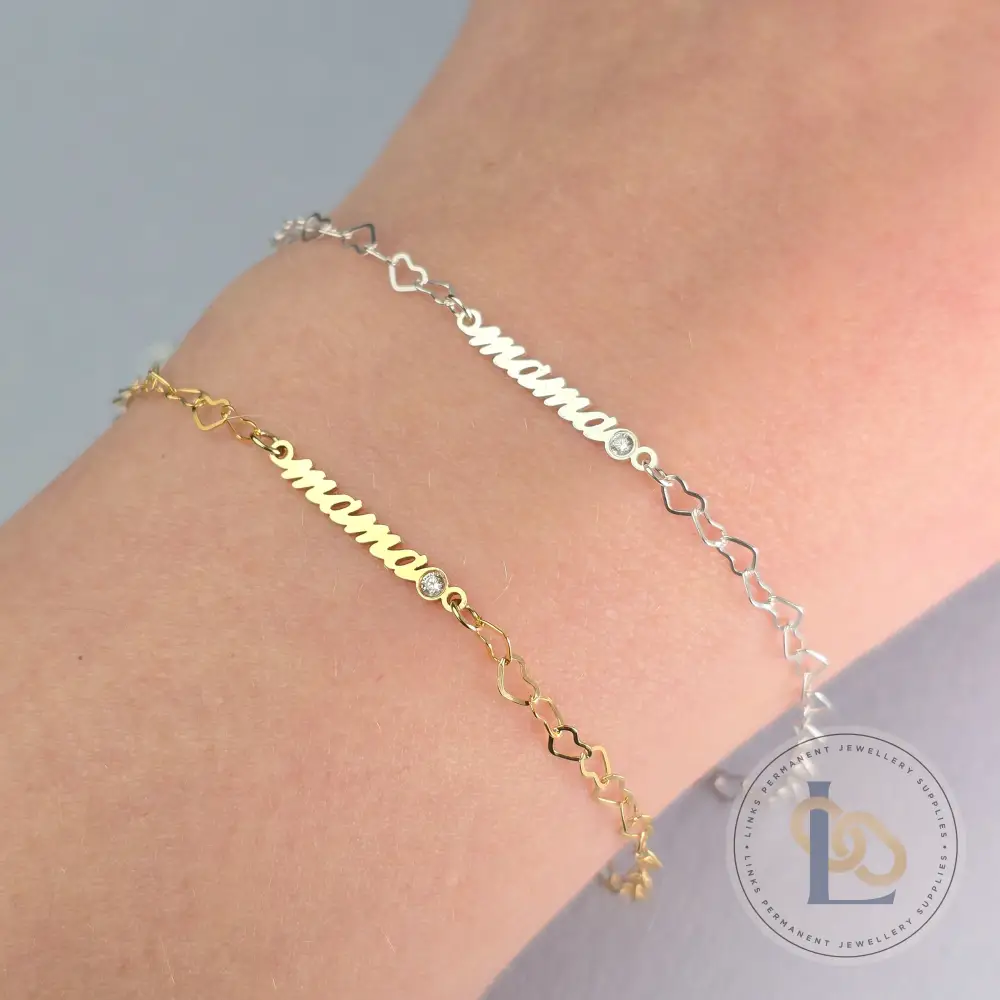 2.8mm Flat Heart Chain - Image 6