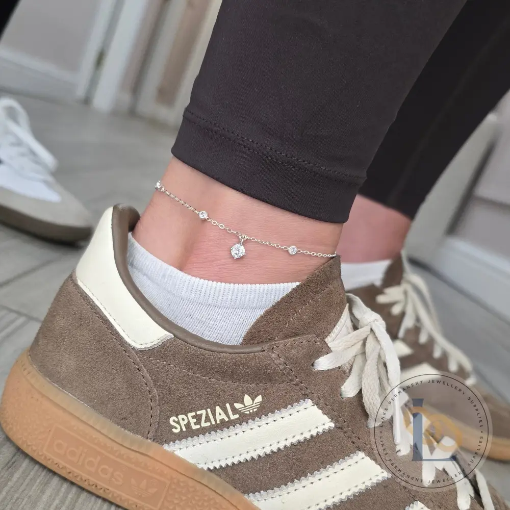 1.7mm Flat Cable Cubic Zirconia Chain - Image 10