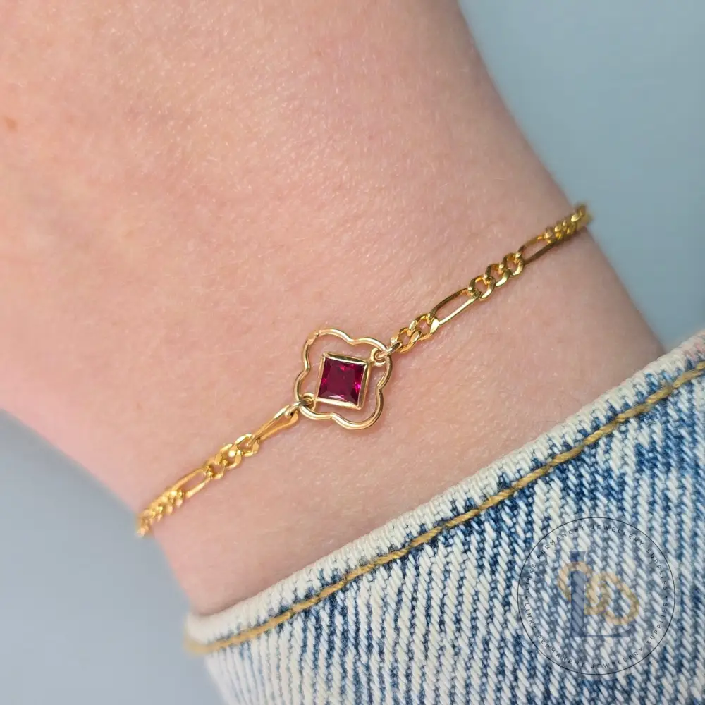 4mm Diamond Birthstone Connector - Image 20