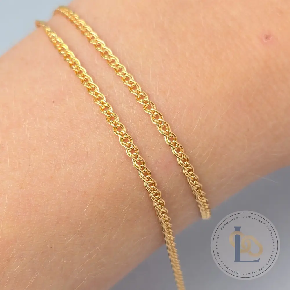 2.5mm Double Curb Chain - Image 3