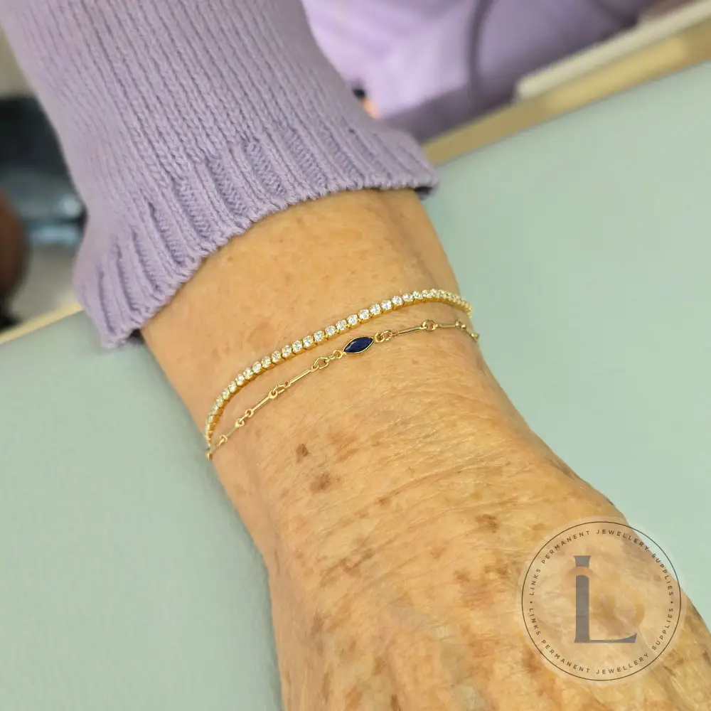 6mm Marquise Birthstone Connector - Image 31