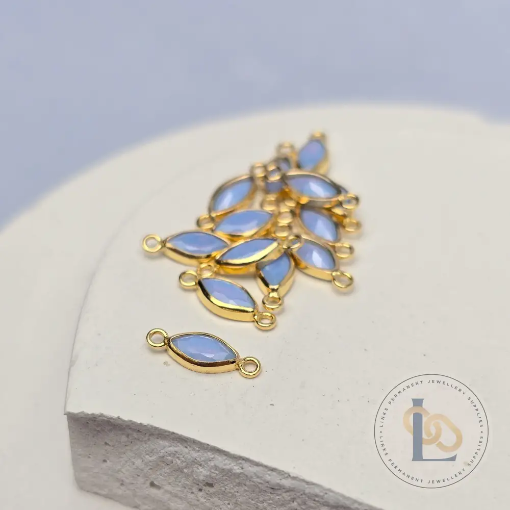 6mm Marquise Opal Connectors - Image 6