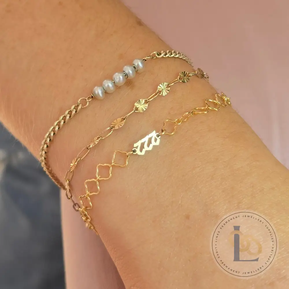 4.3mm Clover Chain - Image 5