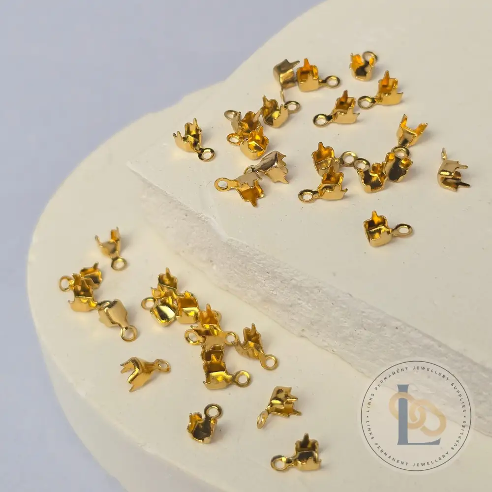 CZ Tennis Chain Clasps - (Pack of 10) - Image 3