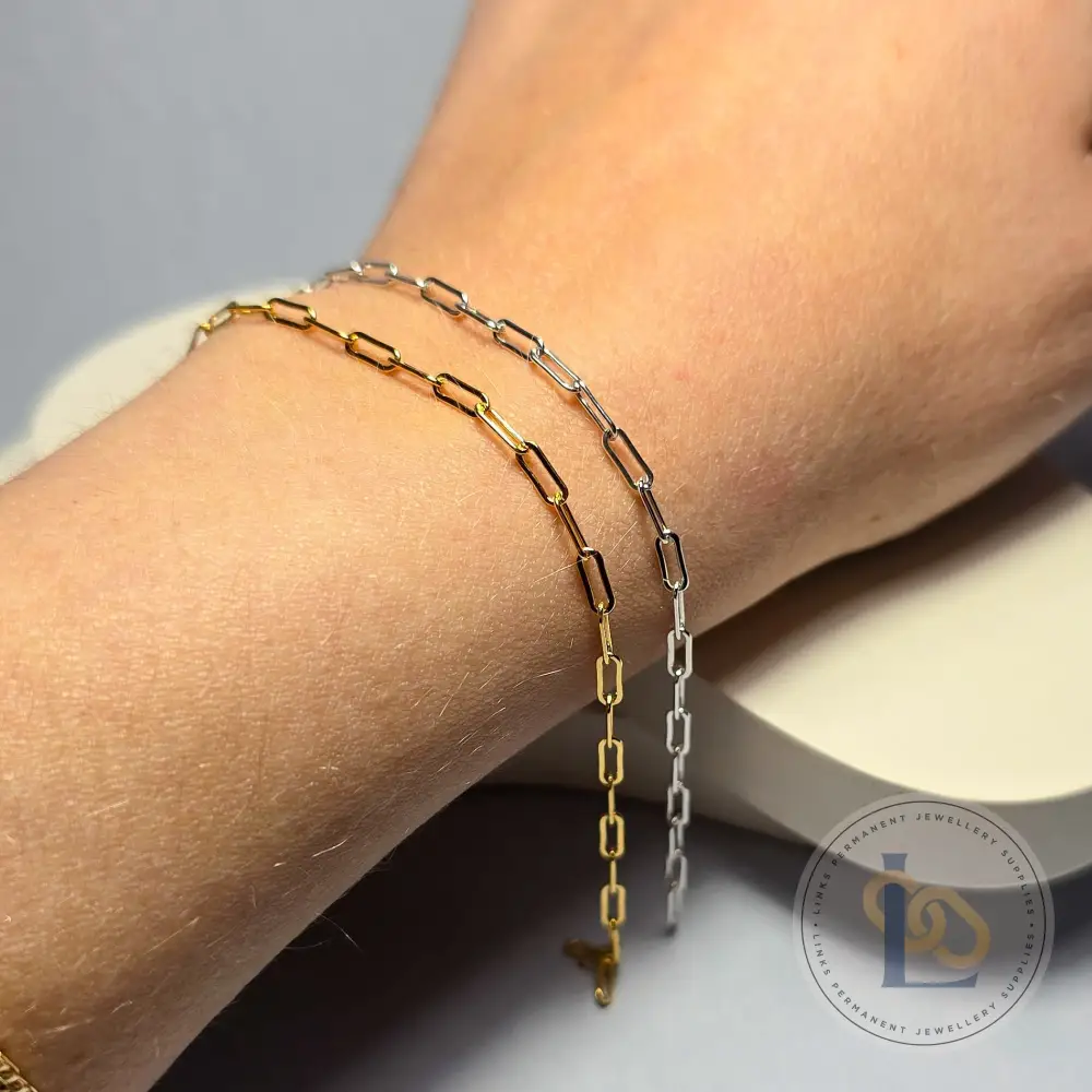 2.5mm Chunky Paperclip Chain - Image 4