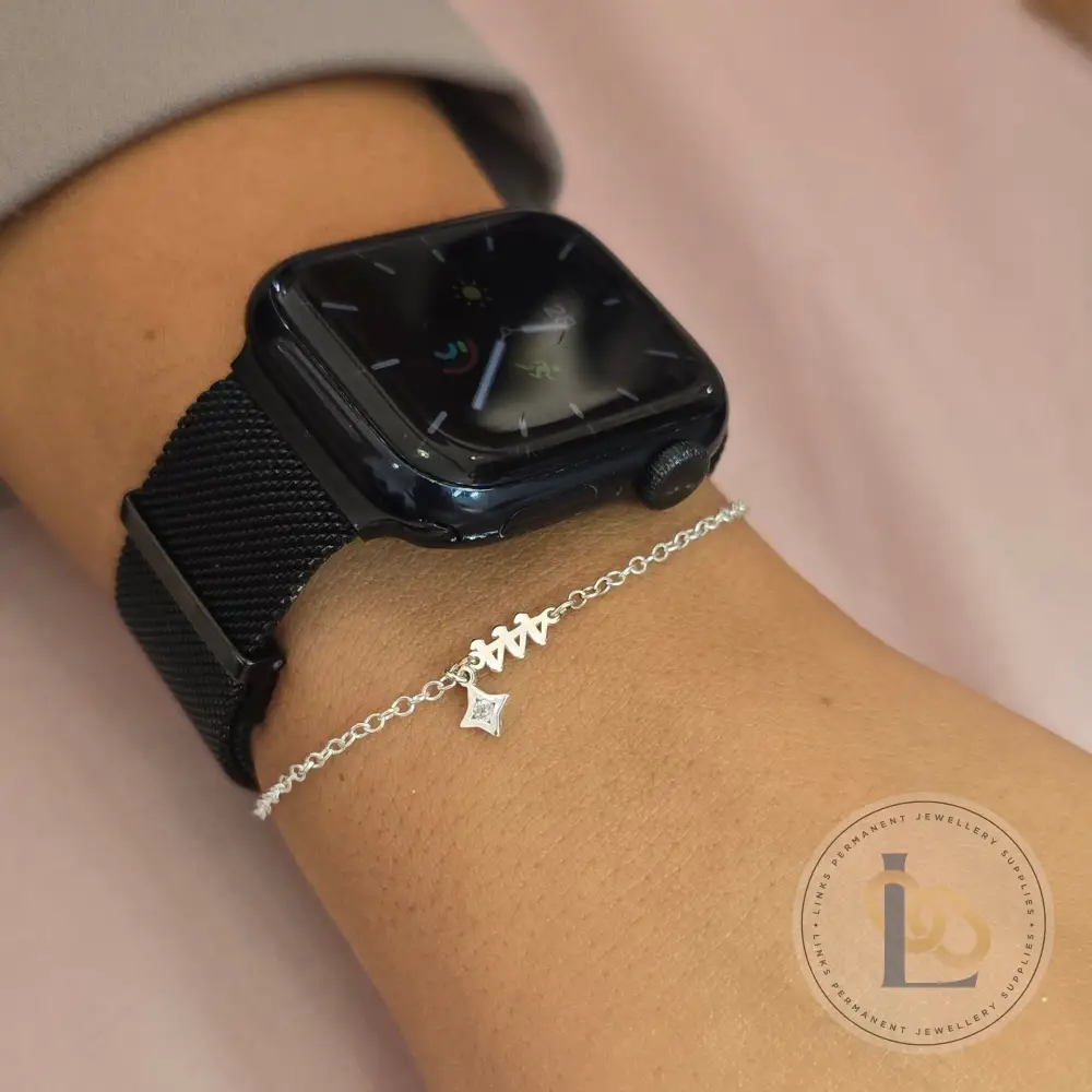 Mini Cubic Zirconia Star Charm - Image 5