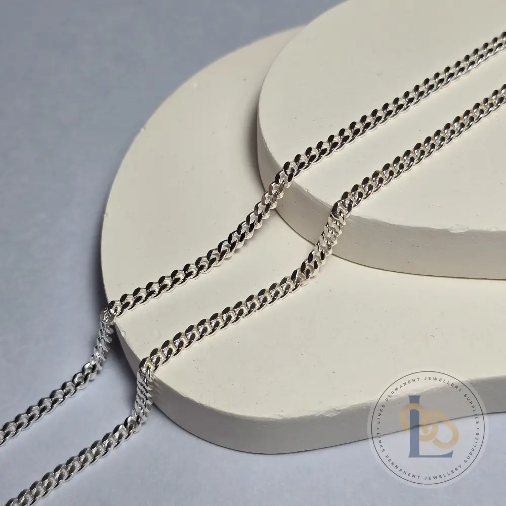 3mm Cuban Curb Chain - Image 3