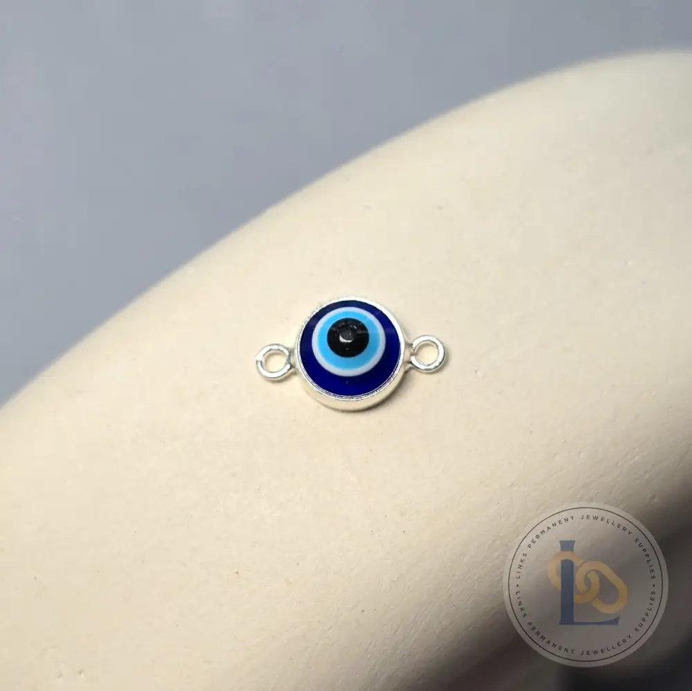 Blue Evil Eye Connector Charm - Image 3