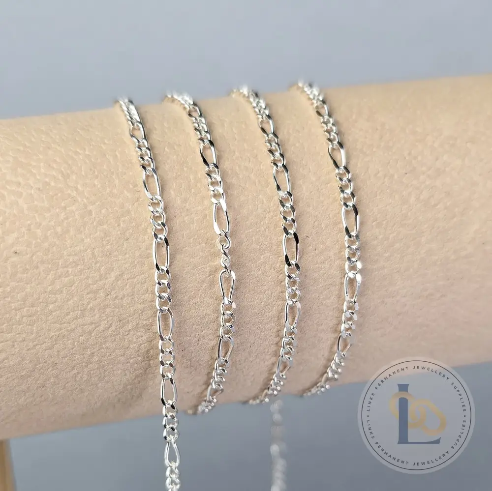 2.4mm Chunky Figaro Chain - Image 3