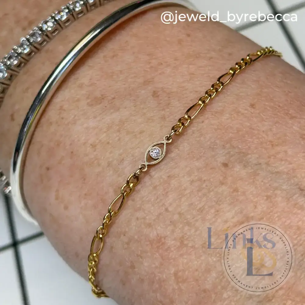 2.4mm Chunky Figaro Chain - Image 7